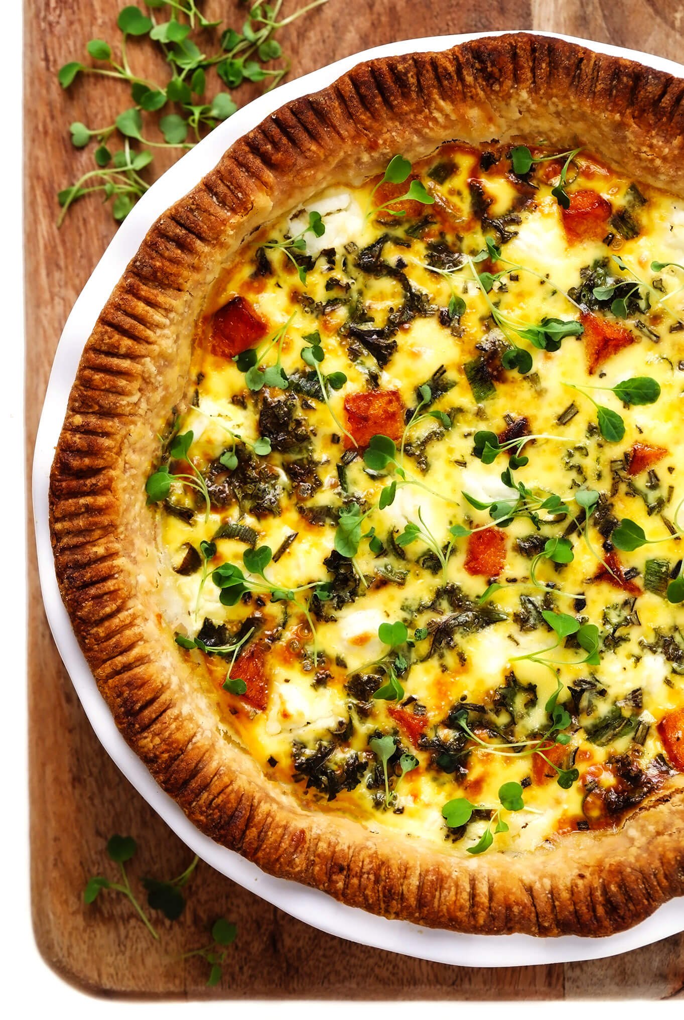 Quiche de abóbora