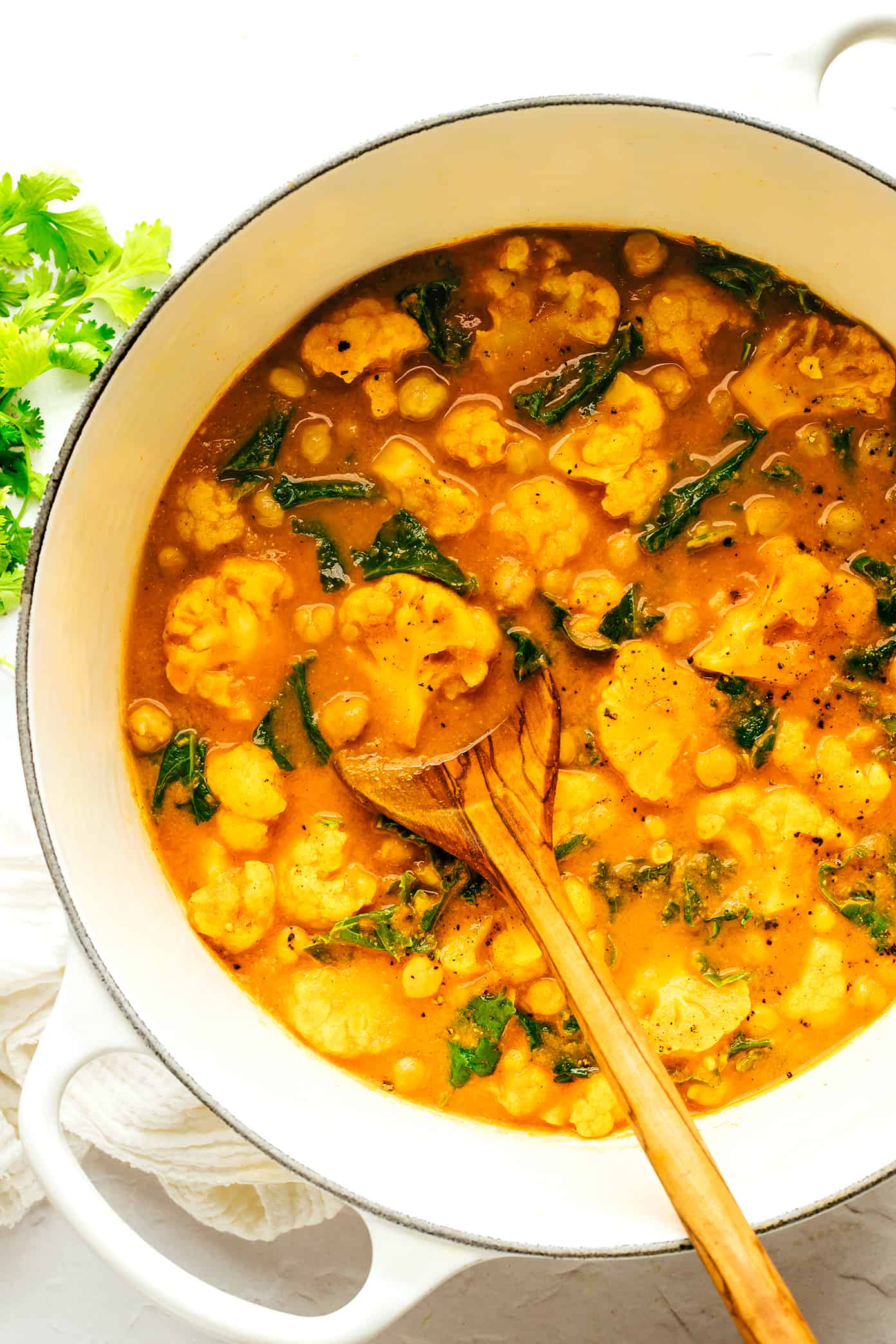 Curry aconchegante de couve-flor