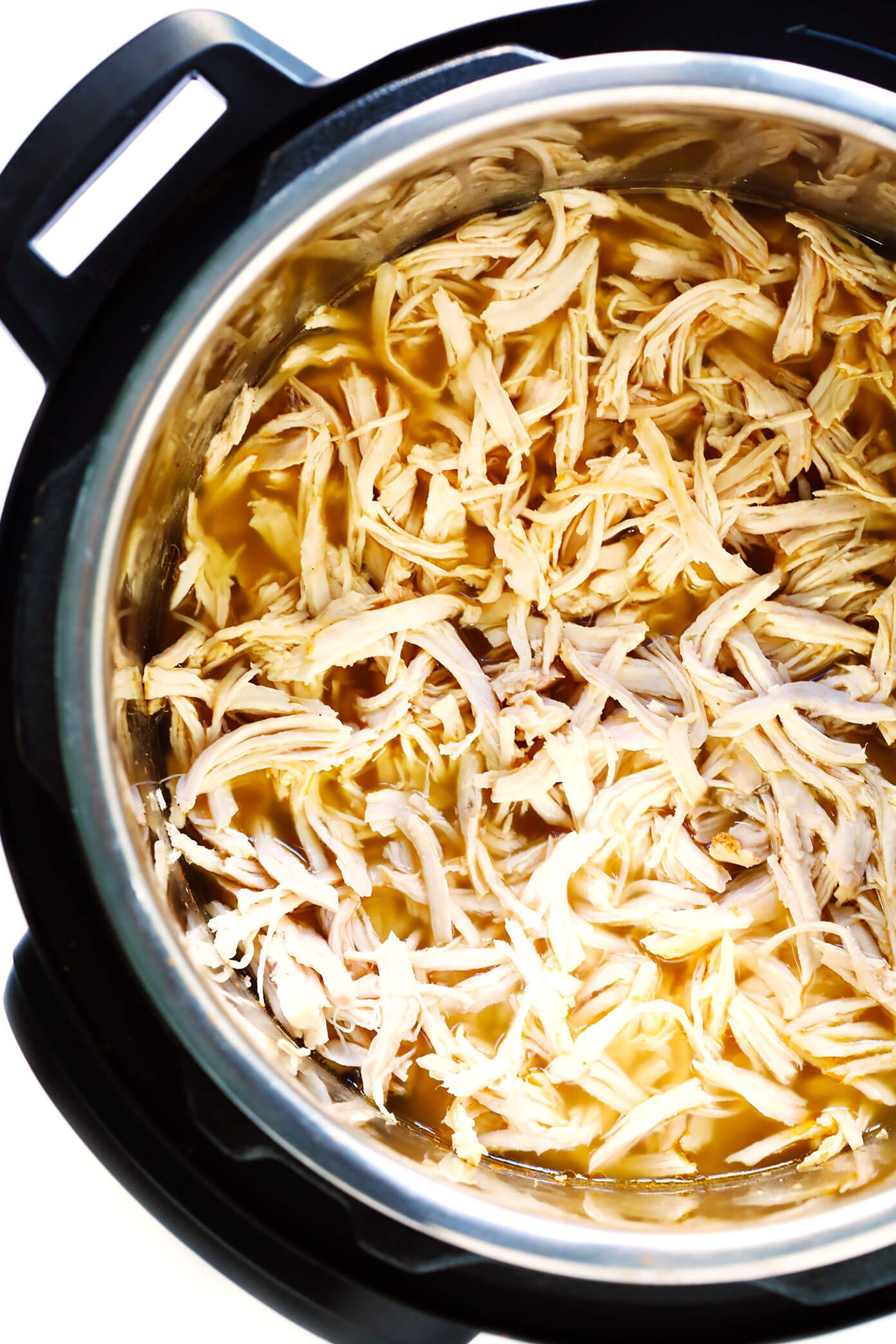 Instant Pot Shredded Chicken (frango desfiado)