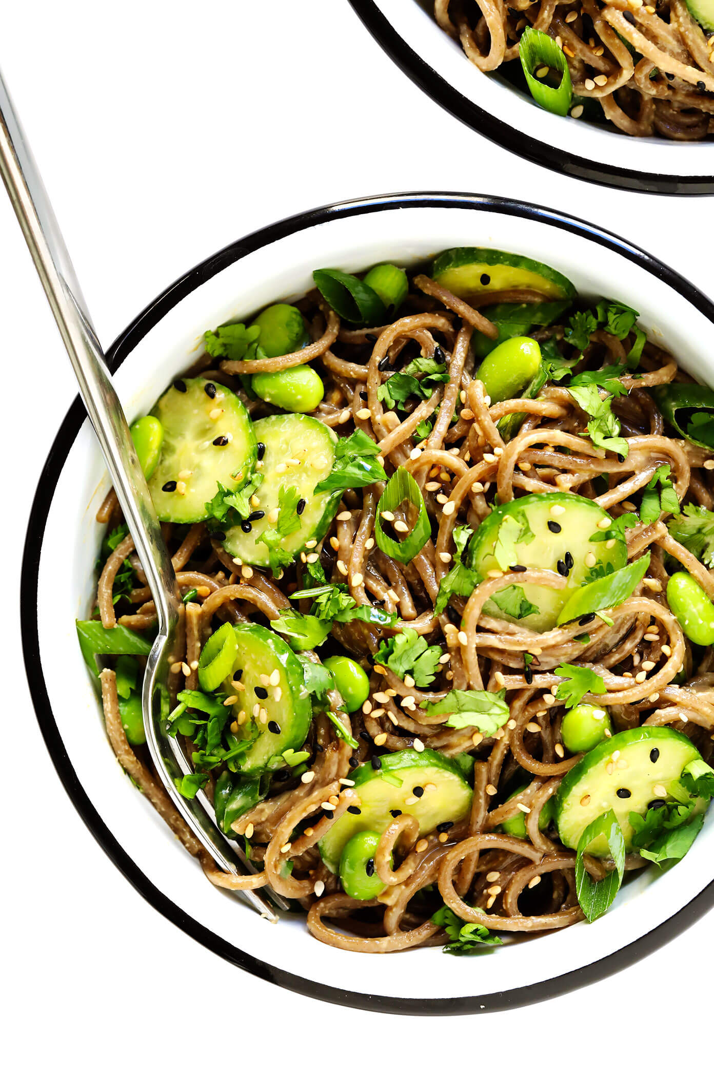 Quick Peanut Soba Noodles (macarrão Soba com amendoim)